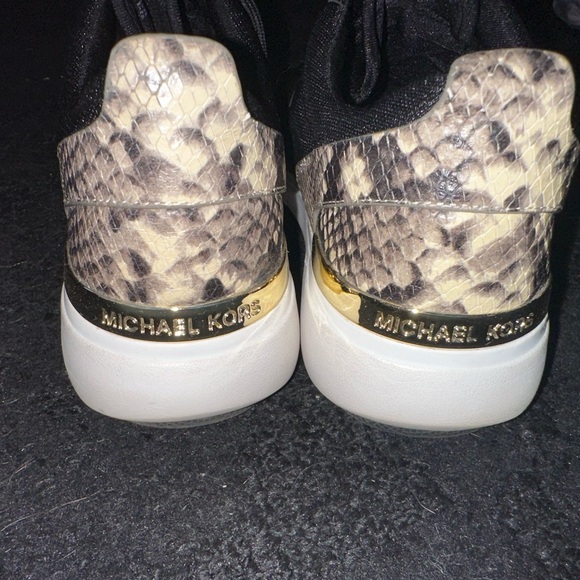 michael kors Amanda snake print trainers - Picture 4 of 10